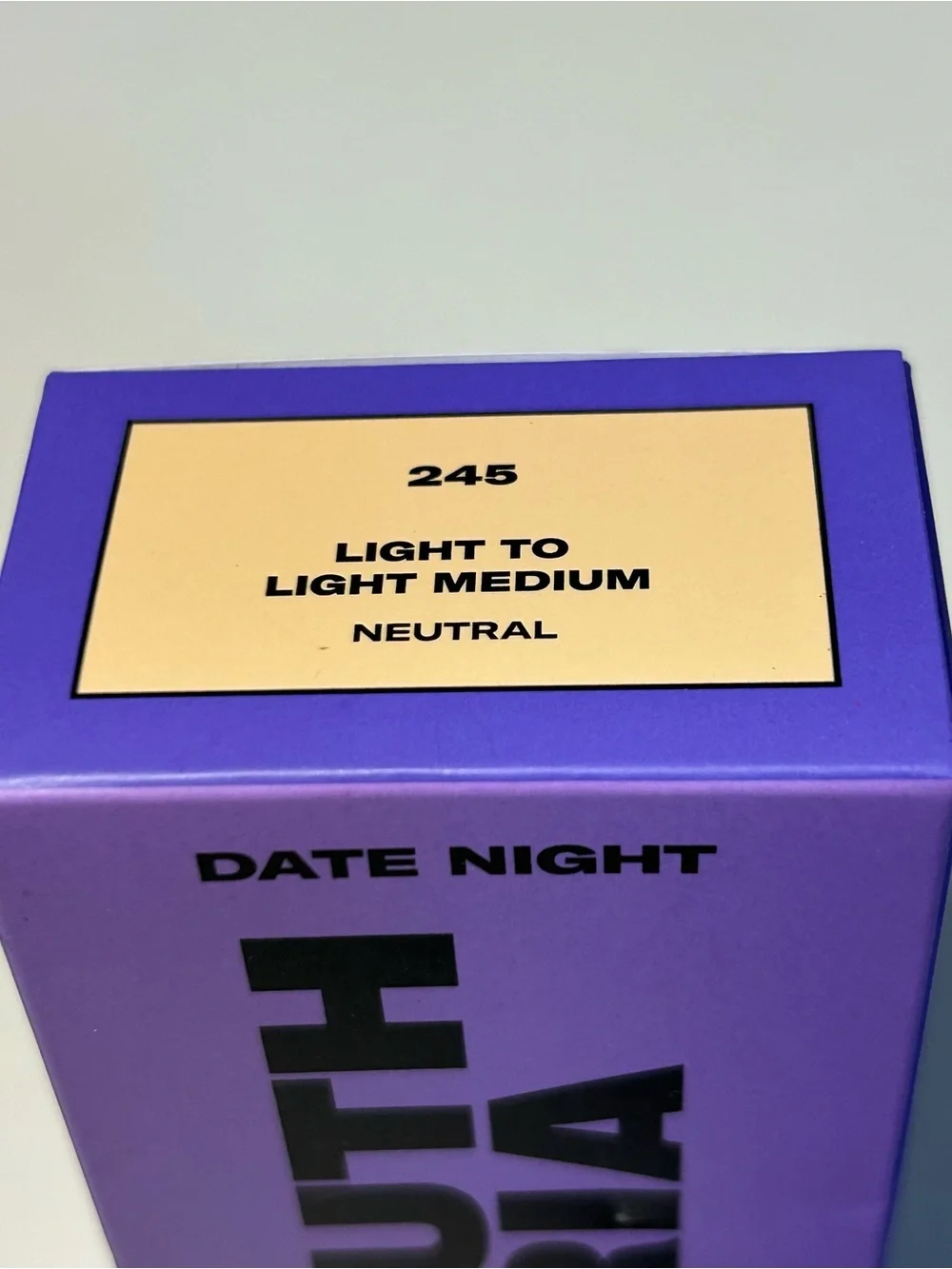 Youth Foria Date Night Skin Tint Serum Foundation 245 LIGHT TO LIGHT MEDIUM NIB